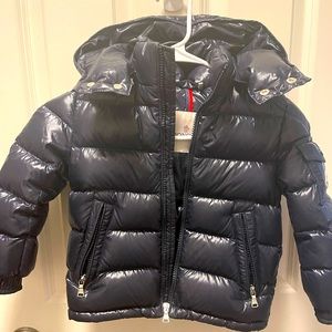 Moncler Maya coat and hat